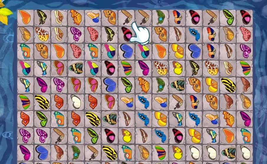 Butterfly Kyodai Game