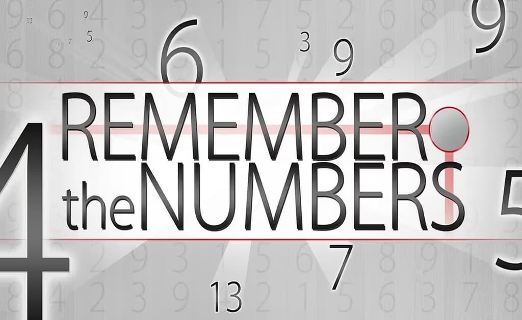 Remember the Numbers