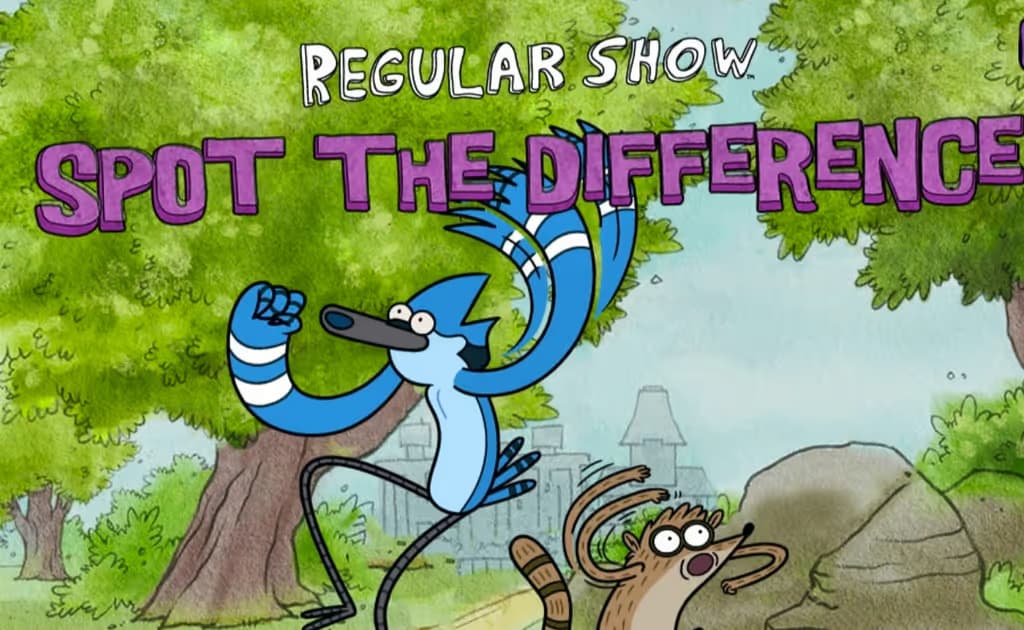 Regular Show: Spot the Difference