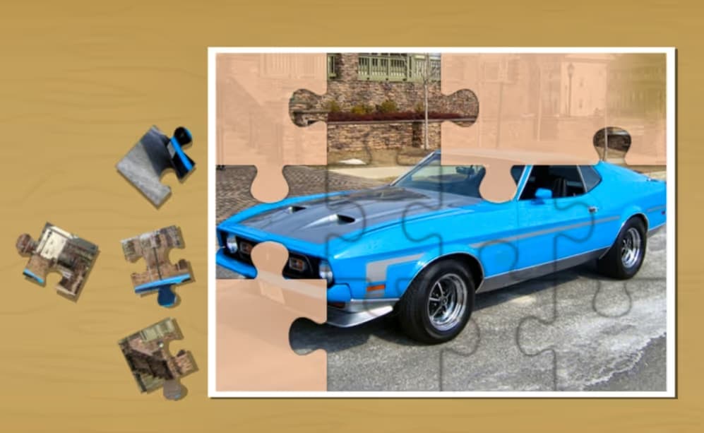 Classic Muscle Cars Jigsaw Puzzle