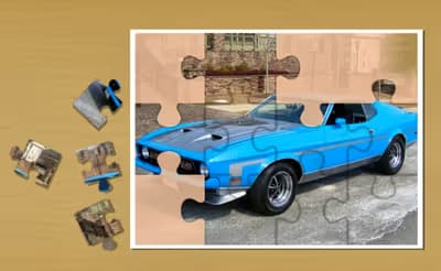 Classic Muscle Cars Jigsaw Puzzle