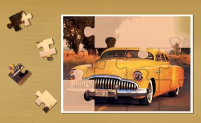Classic Muscle Cars Jigsaw Puzzle 2