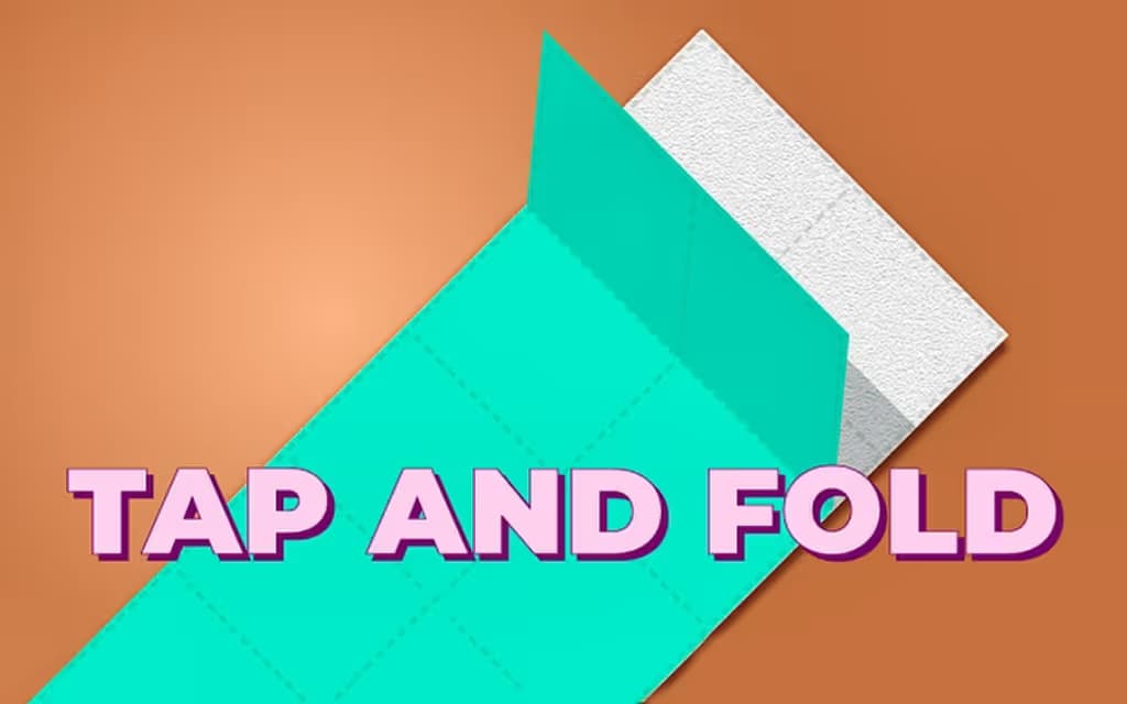 Tap And Fold: Paint Blocks