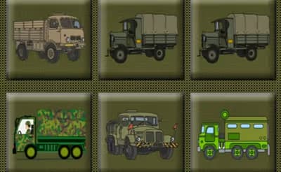 Army Trucks Memory