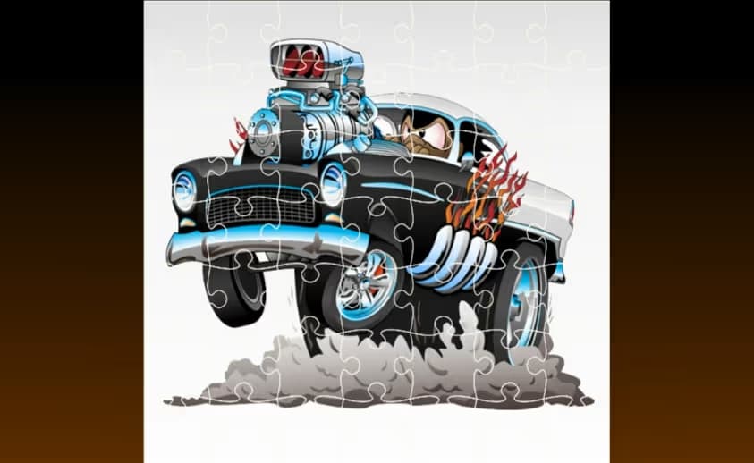 Hot Rod Jigsaw