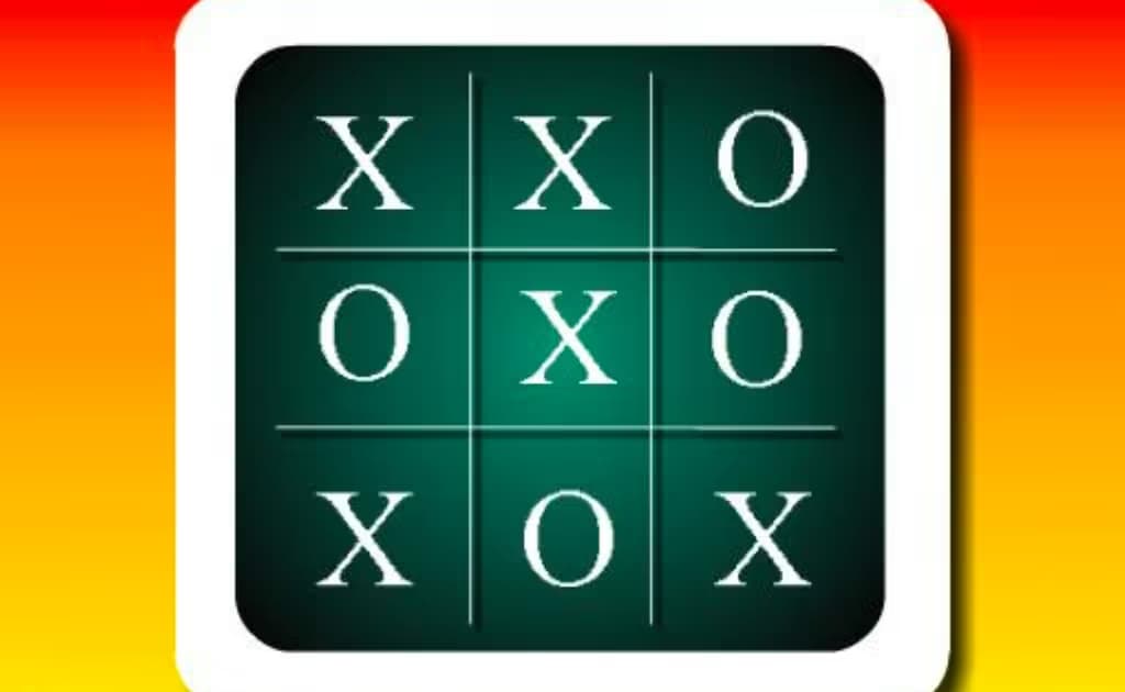 Sunset Tic Tac Toe