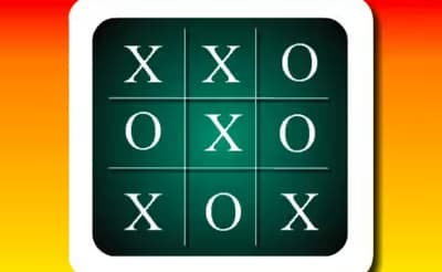 Sunset Tic Tac Toe