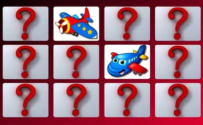 Airplane Memory Challenge