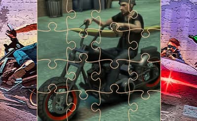 GTA Motorbikes Jigsaw Puzzles