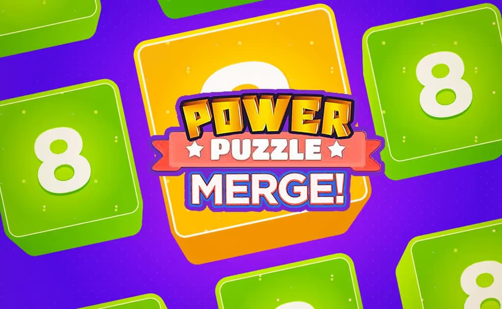 Power Puzzle - Merge Numbers