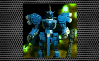 Metal Robot Puzzle