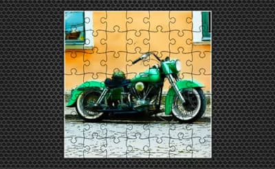 Heavy Motorbikes Jigsaw