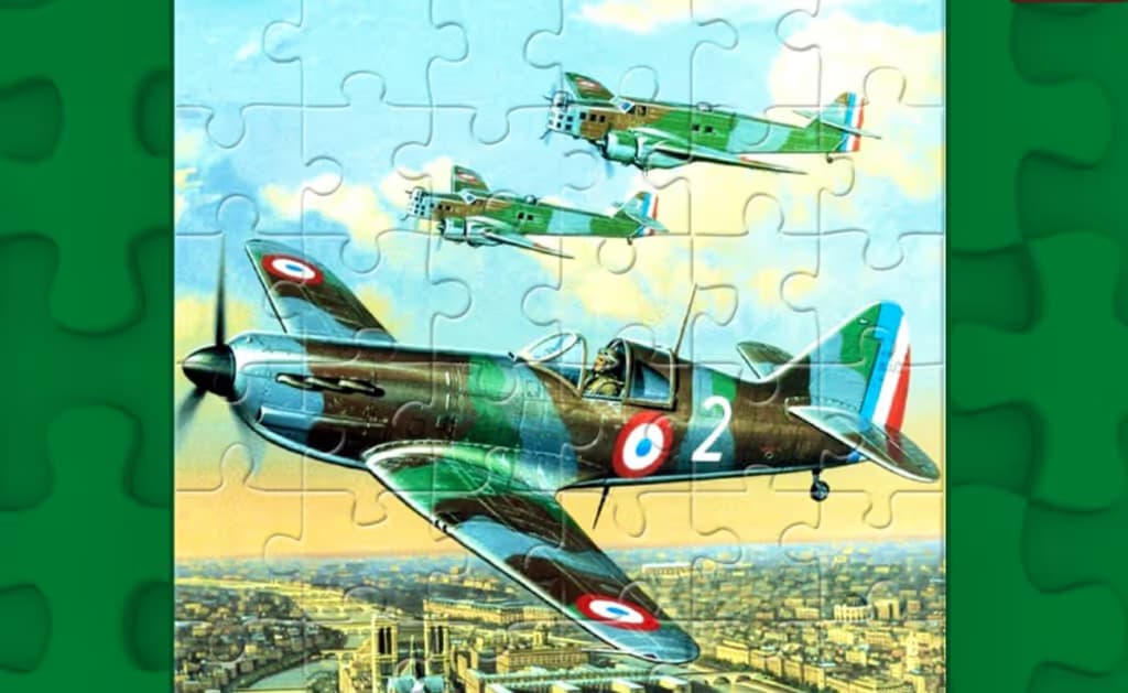 Aviation Art Air Combat Puzzle