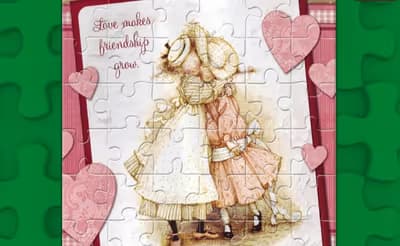 Illustration Love Puzzle