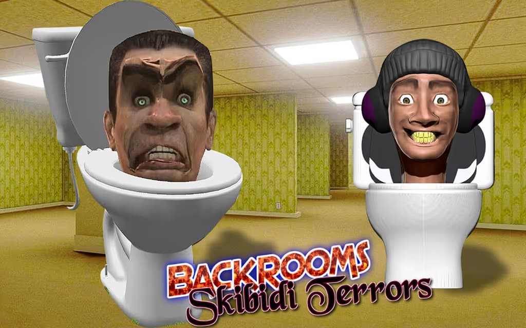 Backrooms Skibidi Toilet Terrors Huggy Wuggy
