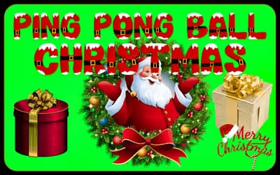 Ping Pong Ball Christmas