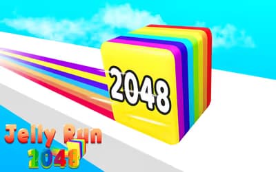 Jelly Run in 2048