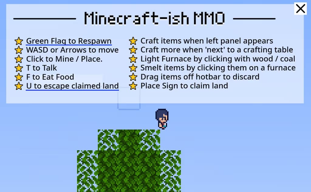 Minecraft-ish MMO