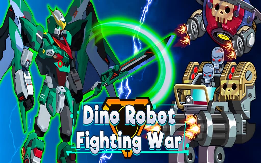 Dino Robot Fighting War