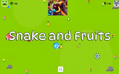 Snake and Fruits