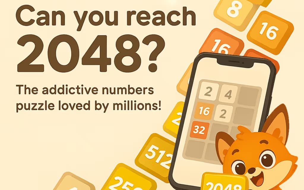2048 Puzzle Challenge - Number Merge Mania!