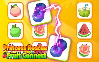 Princess Rescue Fruit Connect
