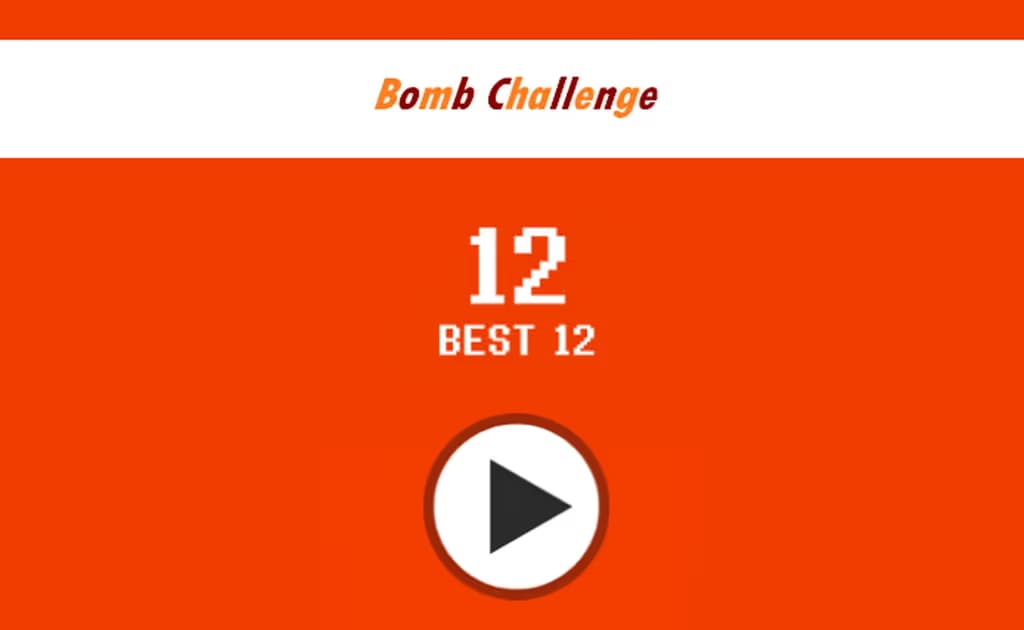 Bomb Challenge
