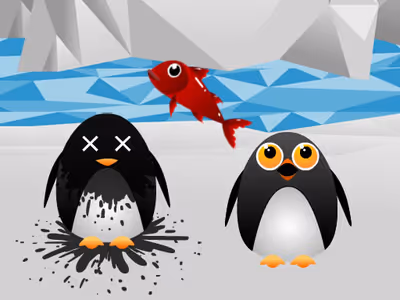 Hungry Penguin