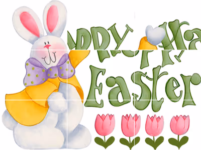 Easter Bunny Slide
